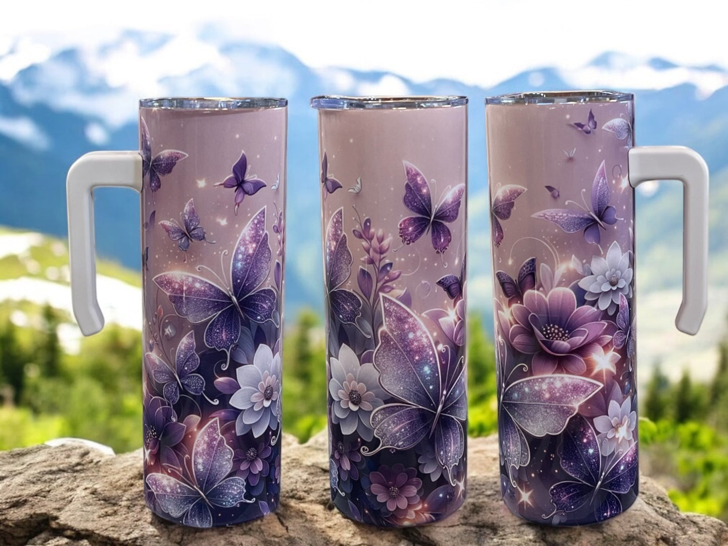 Gorgeous, butterfly 20oz Stainless Steel Tumbler