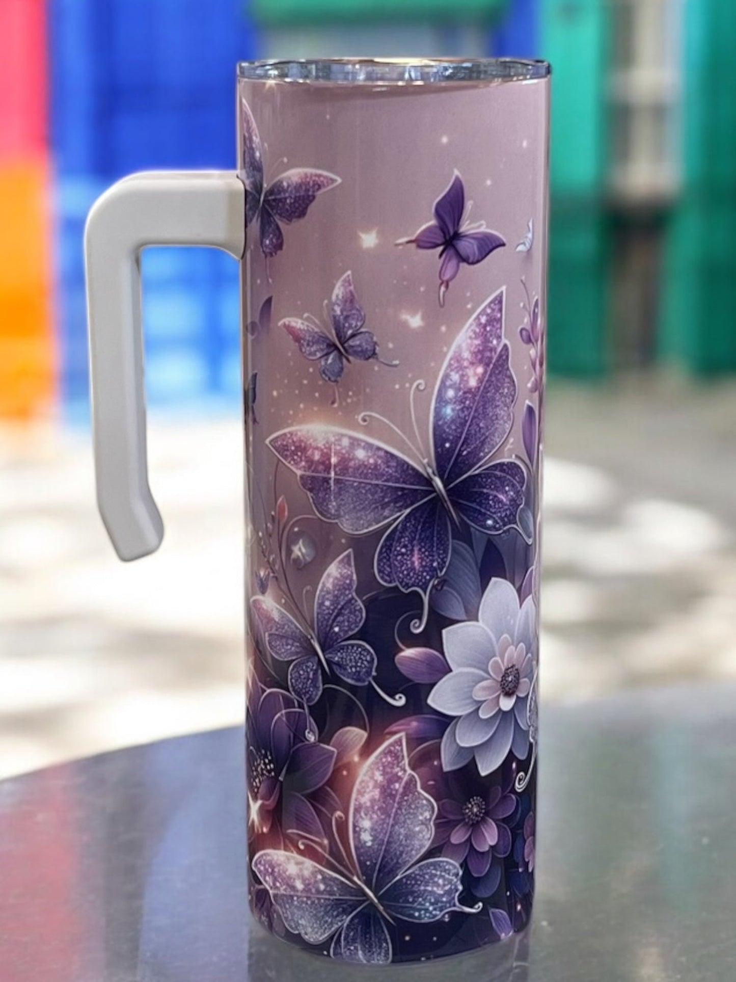 Gorgeous, butterfly 20oz Stainless Steel Tumbler