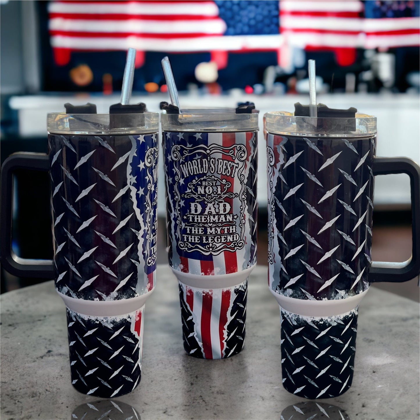 40oz Thirst Quencher Tumblers - Worlds Greatest Dad