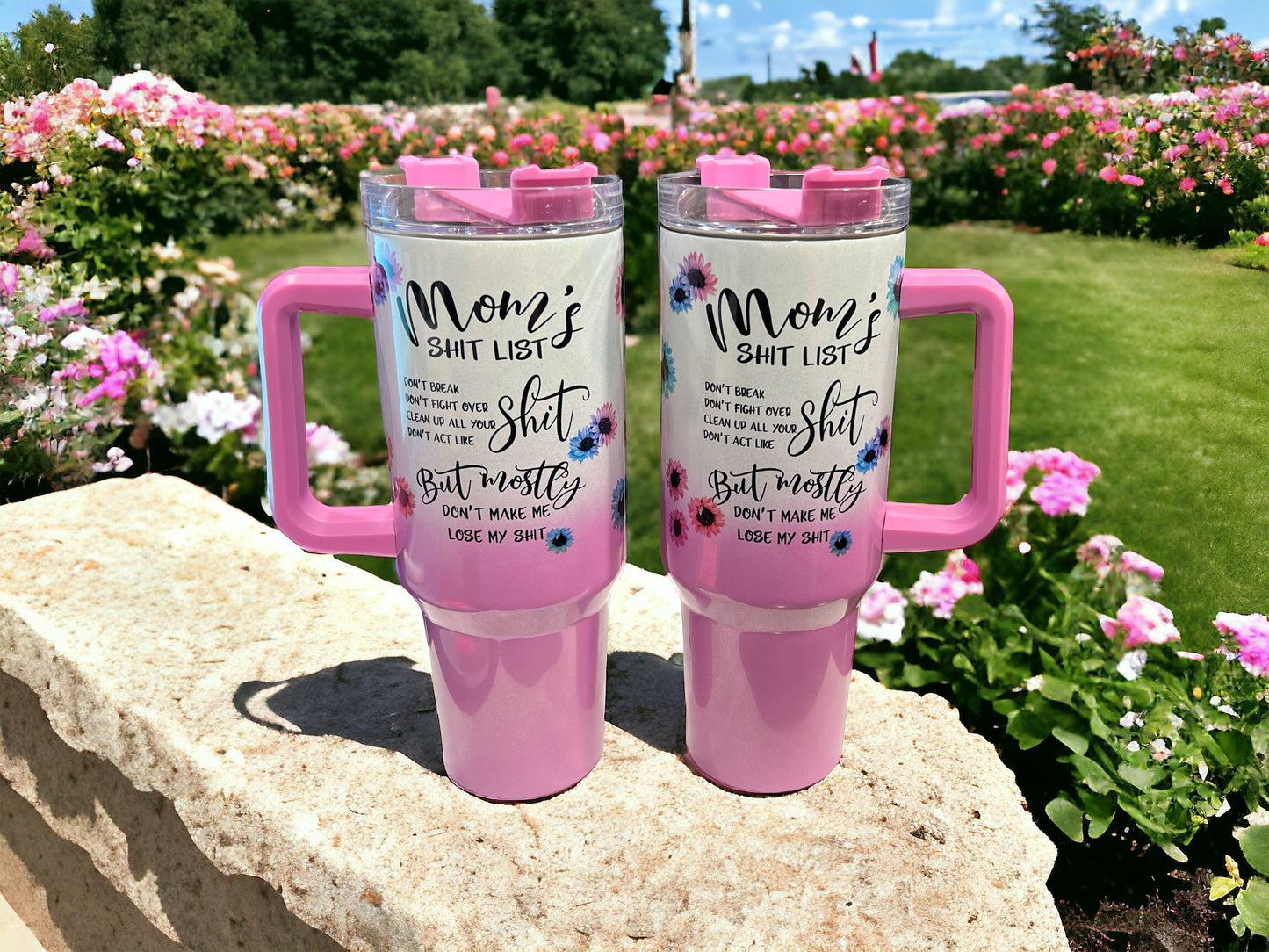 40oz Thirst Quencher Tumblers - holographic sparkle, moms sh** list