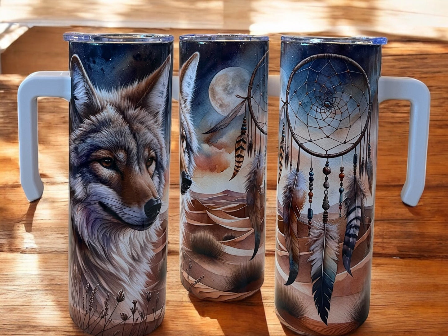 Wolf 20oz Stainless Steel Tumbler with Handle