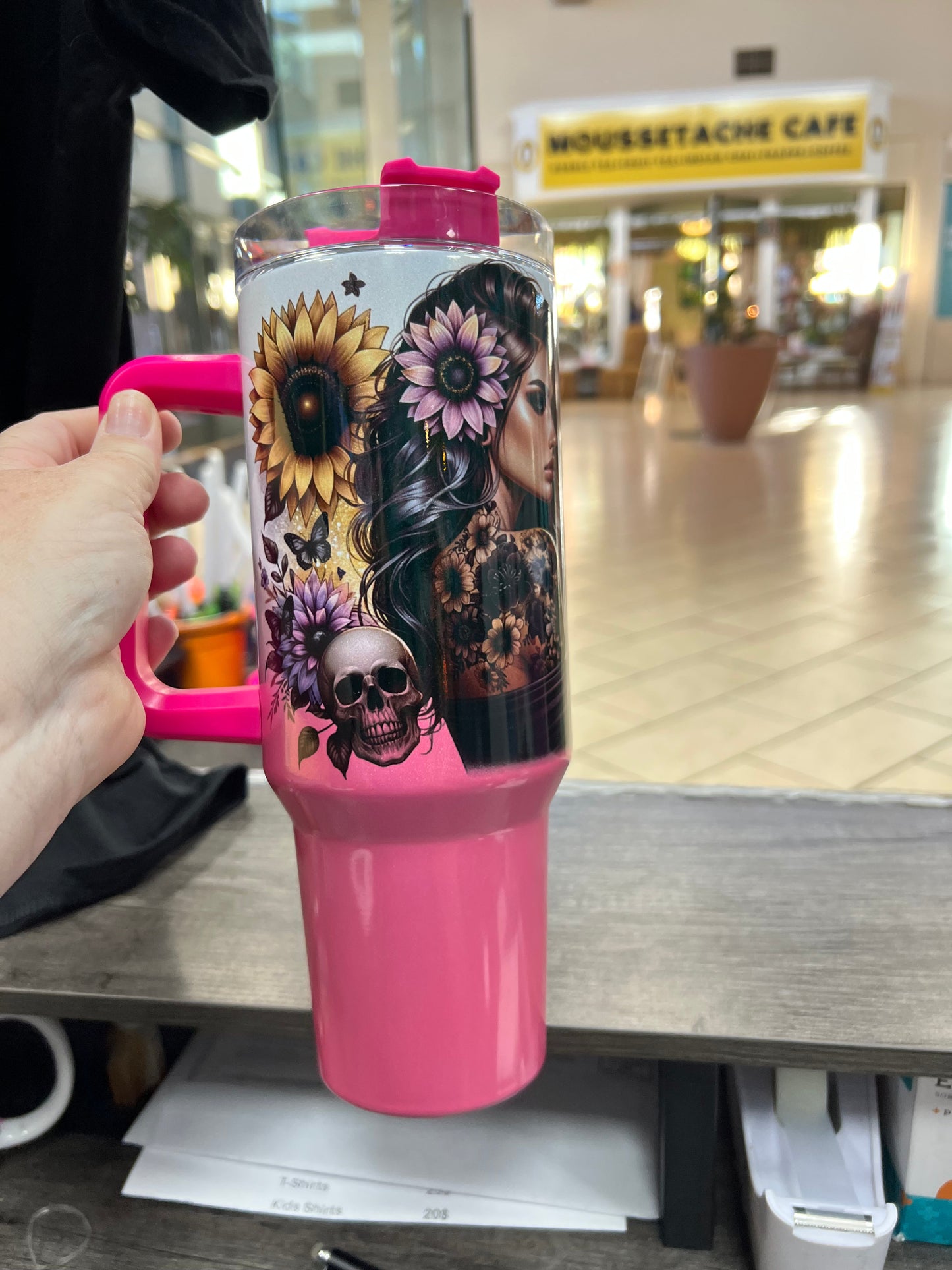 I've survived too many storms to be bothered by raindrops 40oz Stainless Steel Thirst Quencher Cup Tumbler