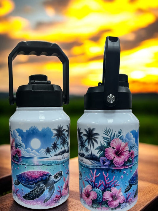 Sea turtle stainless steel 70oz Thirst Quencher