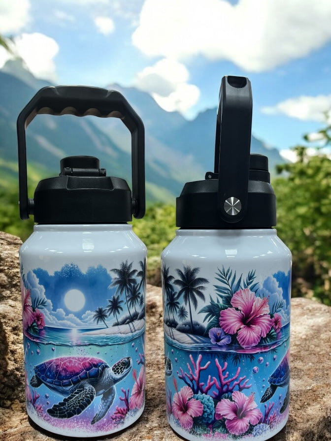 Sea turtle stainless steel 70oz Thirst Quencher