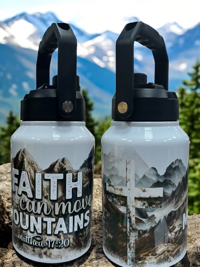 Faith Can Move Mountains 70oz Thirst Quencher