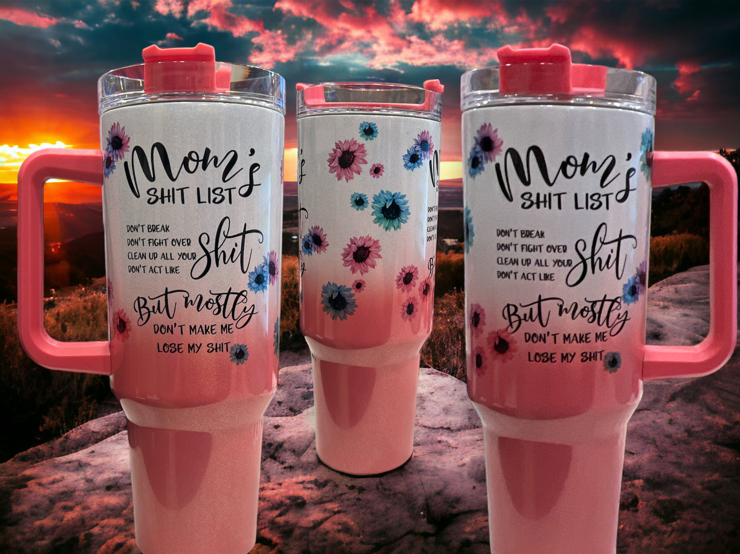 40oz Thirst Quencher Tumblers - holographic sparkle, moms sh** list