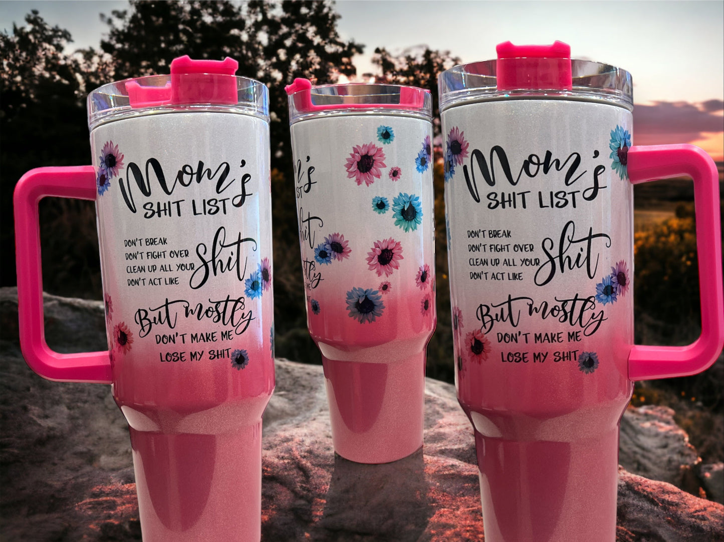 40oz Thirst Quencher Tumblers - holographic sparkle, moms sh** list