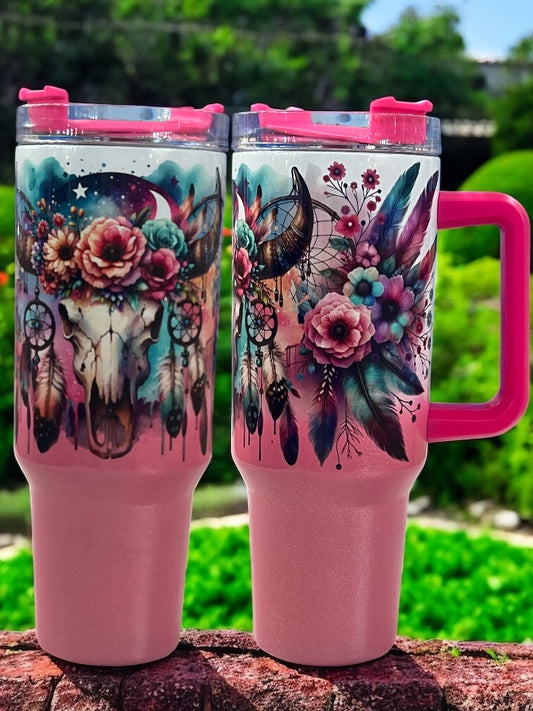 40oz Stainless Steel Thirst Quencher Cup Tumbler